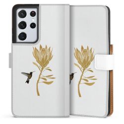 Sideflip Fodral med flap vit