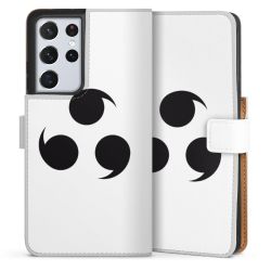 Sideflip Fodral med flap vit