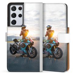 Sideflip mit Lasche weiß