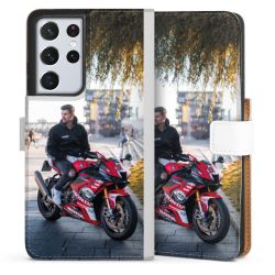 Sideflip mit Lasche weiß