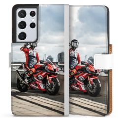 Sideflip mit Lasche weiß