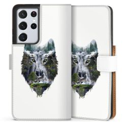 Sideflip Fodral med flap vit