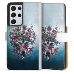 Sideflip Fodral med flap vit