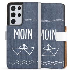 Sideflip mit Lasche weiß