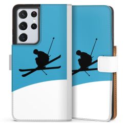 Sideflip Fodral med flap vit