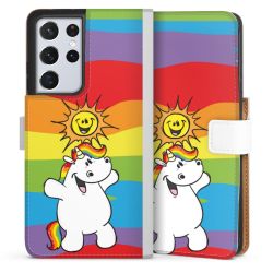 Sideflip mit Lasche weiß