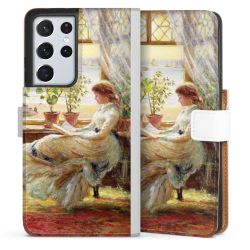 Sideflip Fodral med flap vit