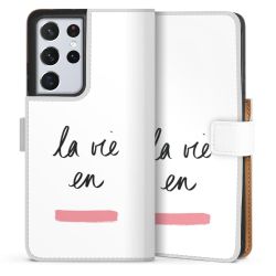 Sideflip Fodral med flap vit