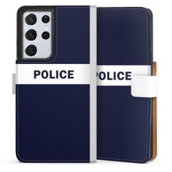 Sideflip Fodral med flap vit