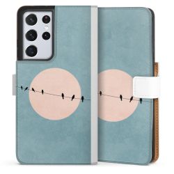 Sideflip Fodral med flap vit