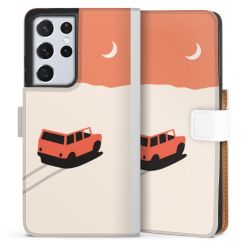 Sideflip Fodral med flap vit