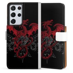 Sideflip Fodral med flap vit