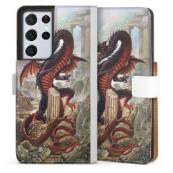 Sideflip Fodral med flap vit