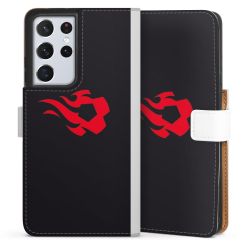 Sideflip Fodral med flap vit