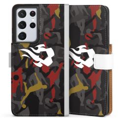 Sideflip Fodral med flap vit