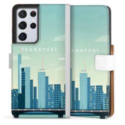 Sideflip Fodral med flap vit