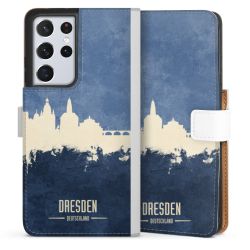 Sideflip Fodral med flap vit