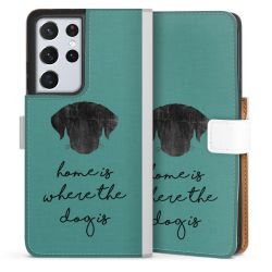 Sideflip Fodral med flap vit