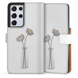 Sideflip Fodral med flap vit