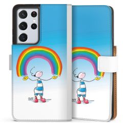 Sideflip mit Lasche weiß