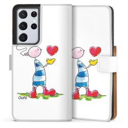 Sideflip mit Lasche weiß