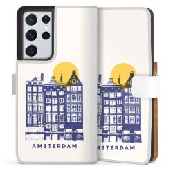 Sideflip Fodral med flap vit