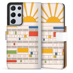 Sideflip Fodral med flap vit