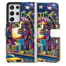 Sideflip Fodral med flap vit