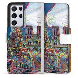 Sideflip Fodral med flap vit