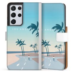 Sideflip Fodral med flap vit