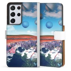 Sideflip Fodral med flap vit