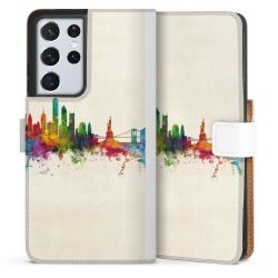 Sideflip Fodral med flap vit