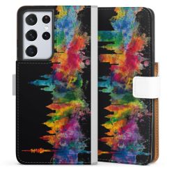 Sideflip Fodral med flap vit