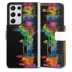 Sideflip Fodral med flap vit