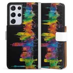 Sideflip Fodral med flap vit