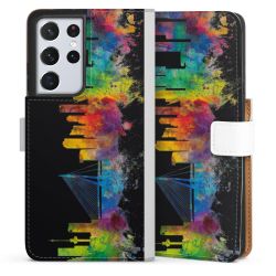 Sideflip Fodral med flap vit