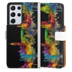 Sideflip Fodral med flap vit