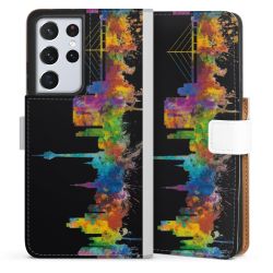 Sideflip Fodral med flap vit