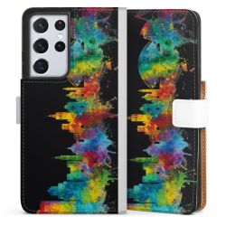 Sideflip Fodral med flap vit