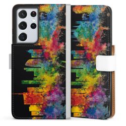 Sideflip Fodral med flap vit