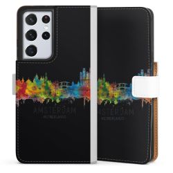 Sideflip Fodral med flap vit