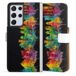 Sideflip Fodral med flap vit