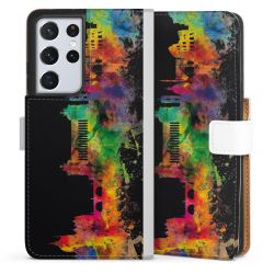 Sideflip Fodral med flap vit