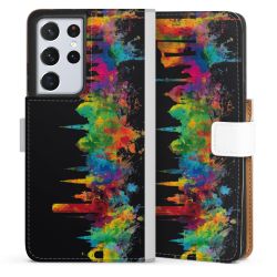 Sideflip Fodral med flap vit