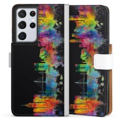 Sideflip Fodral med flap vit