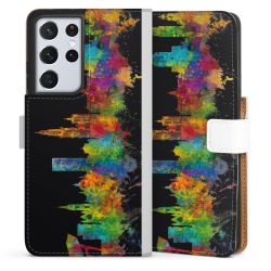 Sideflip Fodral med flap vit