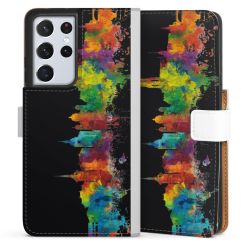 Sideflip Fodral med flap vit