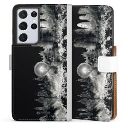 Sideflip Fodral med flap vit