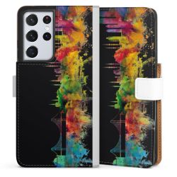 Sideflip Fodral med flap vit