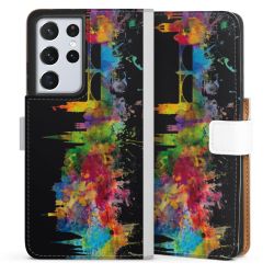 Sideflip Fodral med flap vit